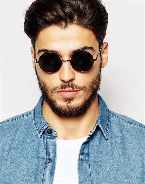 Men's Round Sunglasses & Eyewear .